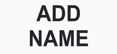 NAME ONLY